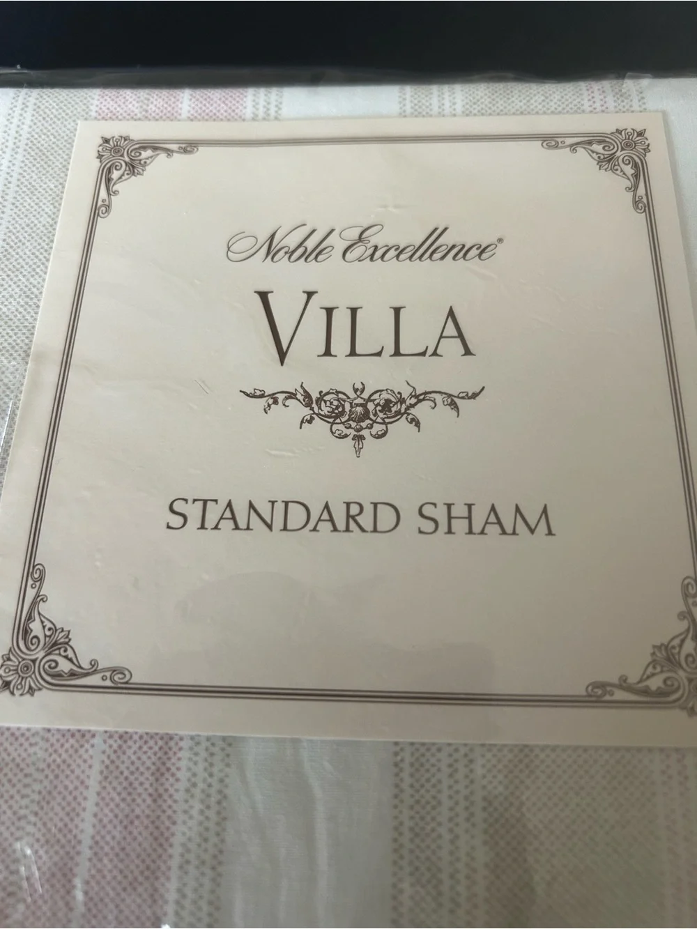 Noble Excellence Villa Amalfi Pink And Tan Standard Sham From Dillards. New